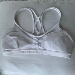 White Lululemon Sportsbra